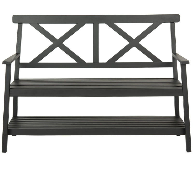 Mayer Outdoor Bench by Safavieh — View 3