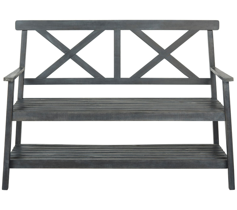 Mayer Outdoor Bench by Safavieh — View 5