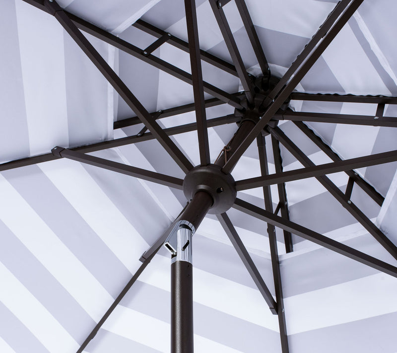 Vienna 9' Round Double Top Crank Umbrella by Safavieh — View 10