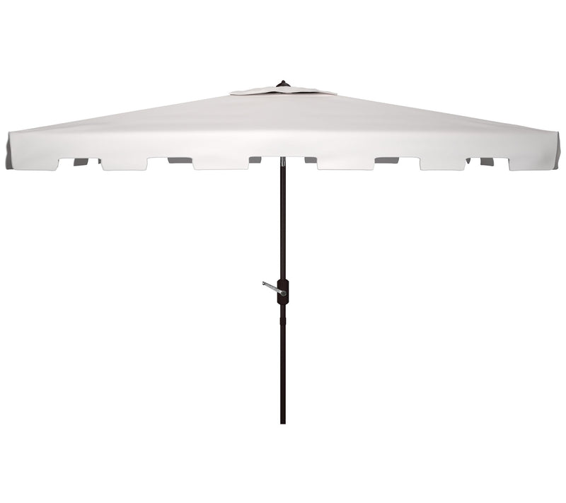 Zimmerman 6.5" x 10' Rectangular Market Umbrella by Safavieh — View 7