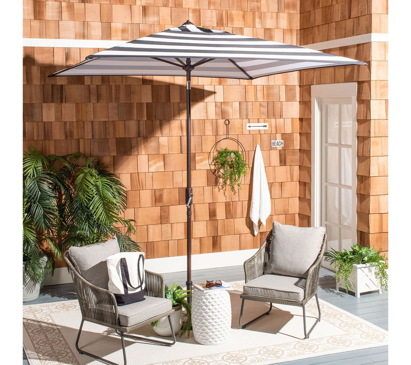 Iris Fashion Line 7.5' Square Umbrella by Safavieh — View 9