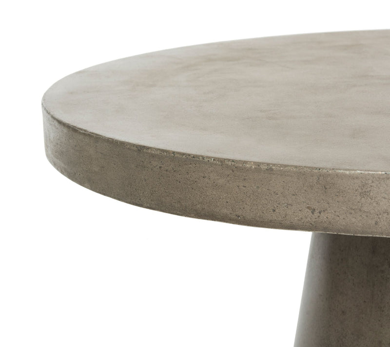 Delfia Indoor/Outdoor Modern Concrete Coffee Table by Safavieh — View 2