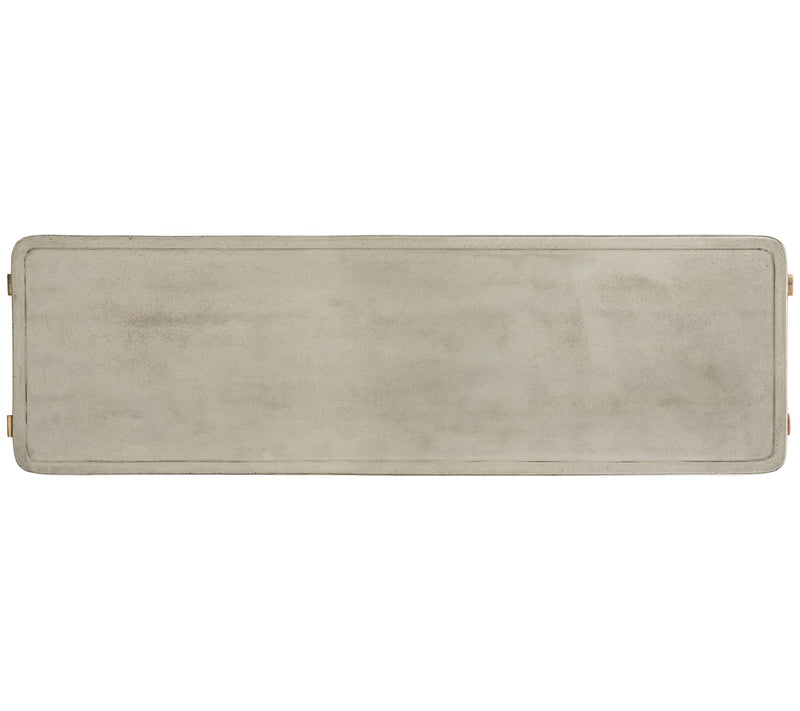Babette Indoor/ Outdoor Modern Concrete Consol e by Safavieh — View 3