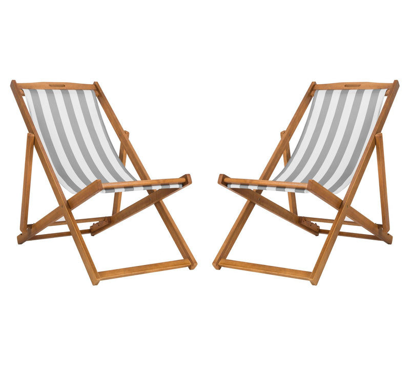 Loren Foldable Sling Chair by Safavieh — View 9