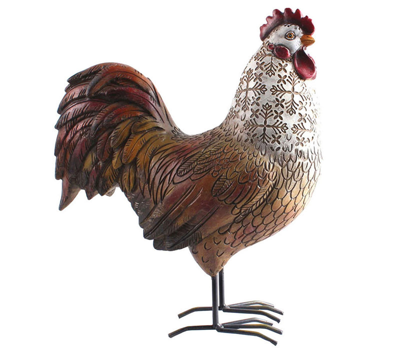 Resin Delaware Rooster by Santa's Workshop — Main view