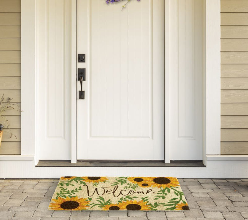 Design Imports Sunflower Welcome Doormat — View 3