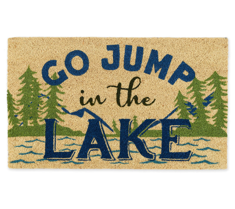 Design Imports Go Jump in the Lake Doormat — Main view