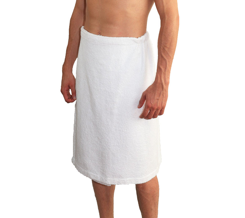 Linum Home Textiles Turkish Cotton Men's TerryBody Wrap — View 5