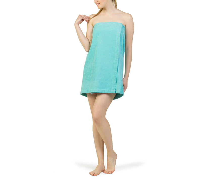 Linum Home Textiles Turkish Cotton Women's Terry Body Wrap — Main view
