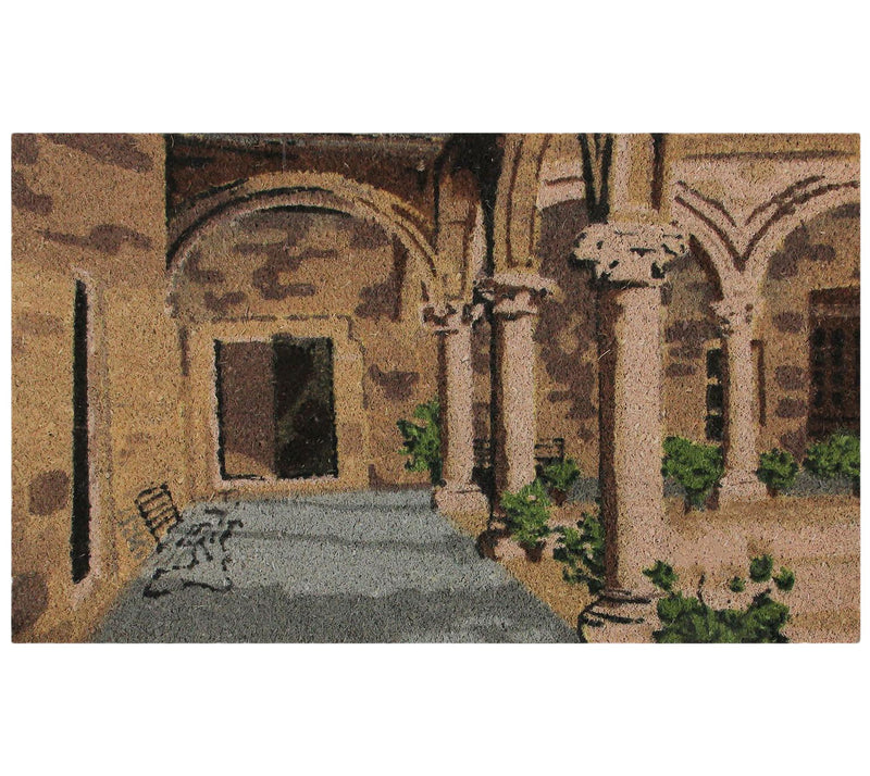Northlight Coir Outdoor Rectangular Door Mat — Main view