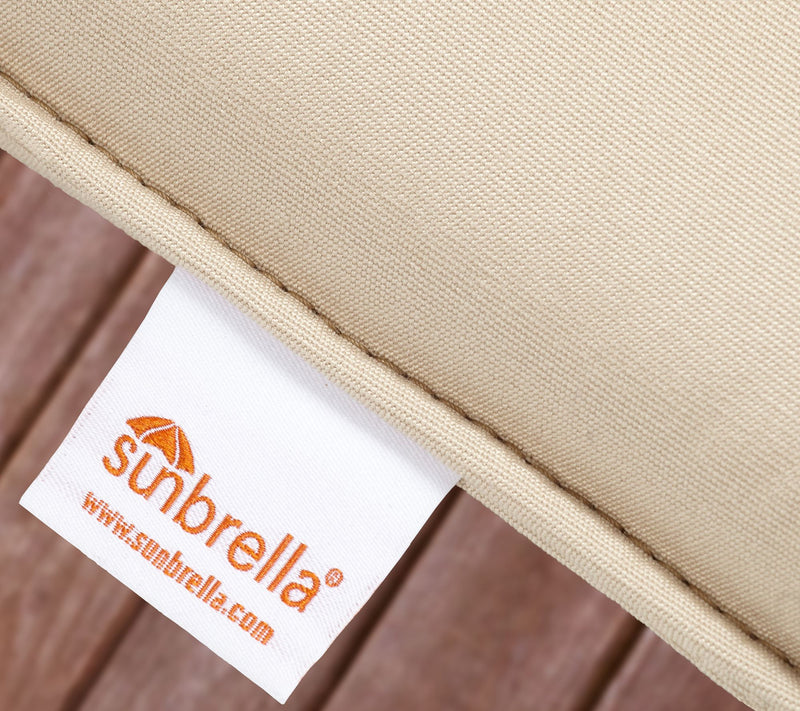 Set of 2 Sunbrella Indoor/Outdoor Stripe SquarePillows — View 7