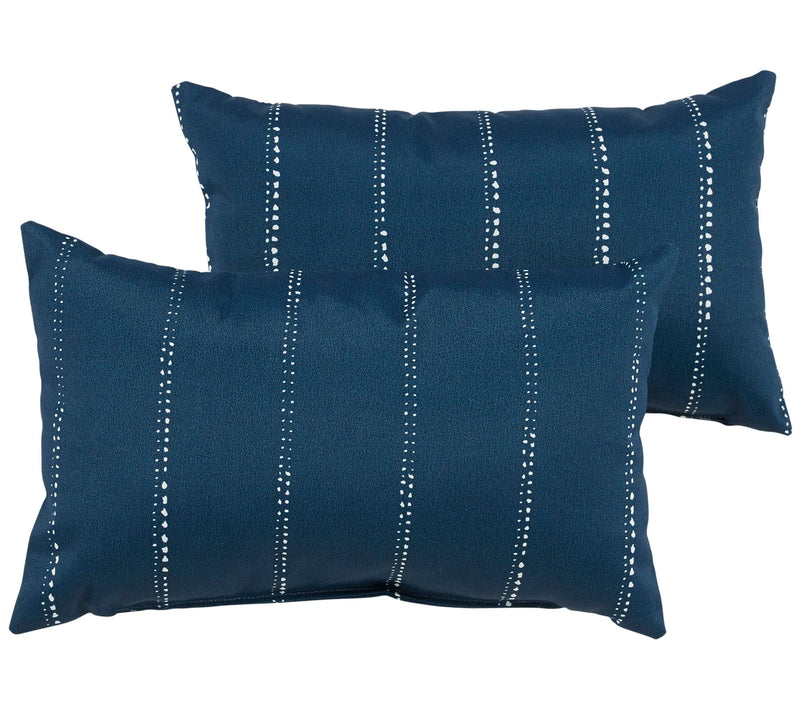 Set of 2 Indoor/Outdoor Lumbar Pillows — View 3