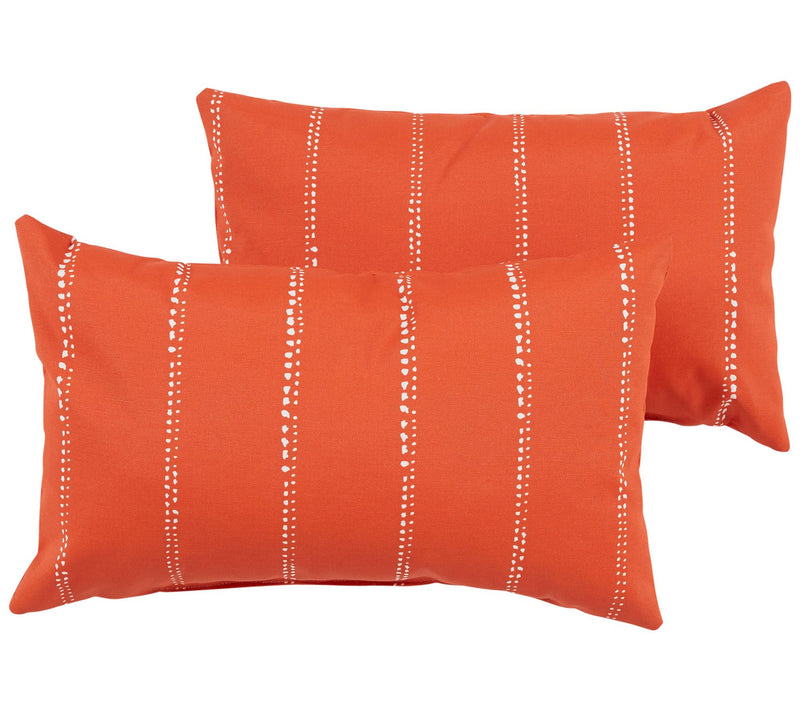 Set of 2 Indoor/Outdoor Lumbar Pillows — View 5