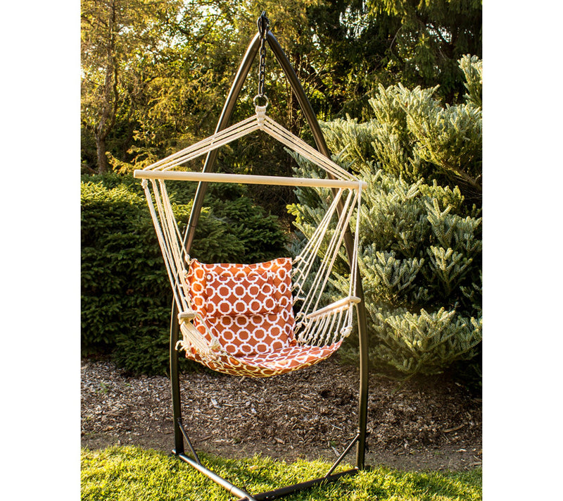 Backyard Expressions X-Base Hanging Hammock Chair Stand — View 2