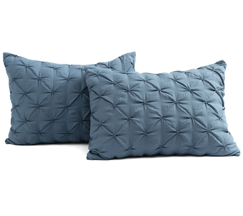 Ravello Pintuck 5-Piece King Comforter Set by Lush Decor — View 10