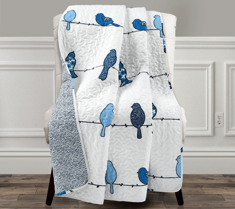 Rowley Birds Throw by Lush Decor — View 5