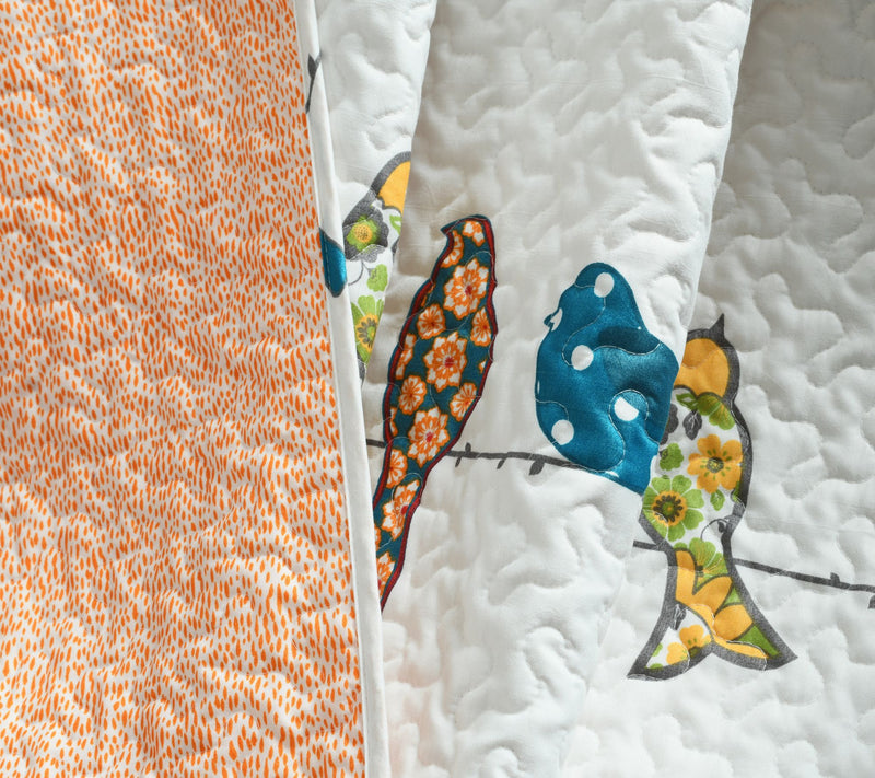 Rowley Birds Throw by Lush Decor — View 8
