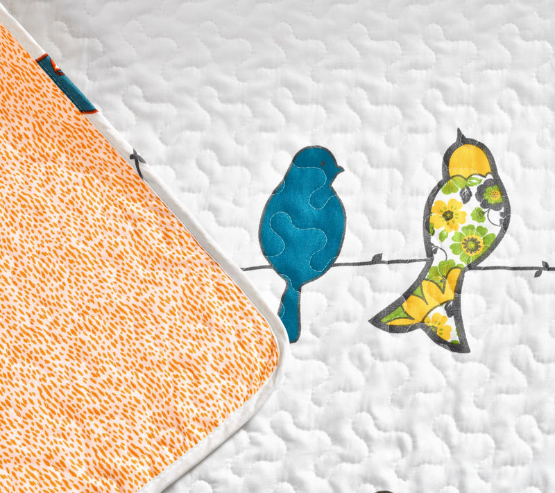 Rowley Birds Throw by Lush Decor — View 7
