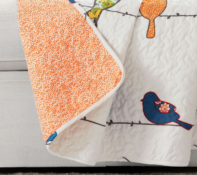 Rowley Birds Throw by Lush Decor — View 6