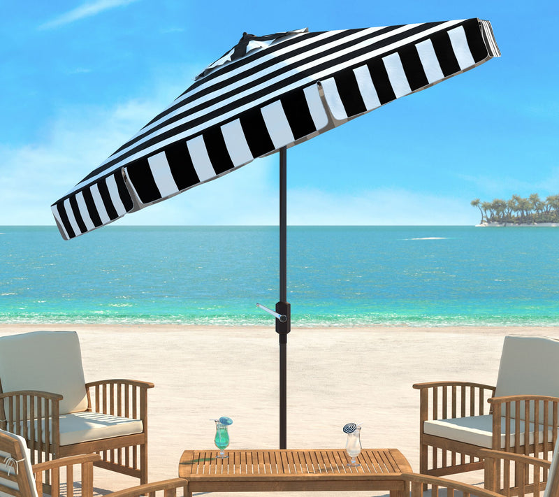 UV-Resistant Elsa Fashion 9' Auto Tilt Umbrellaby Safavieh — View 7