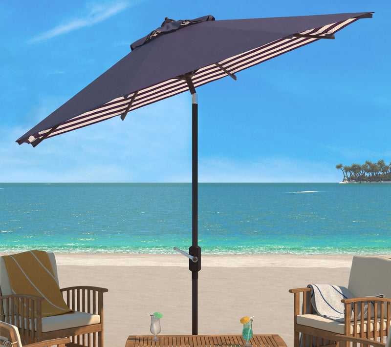 Athens 11' Round Crank Umbrella by Safavieh — View 3