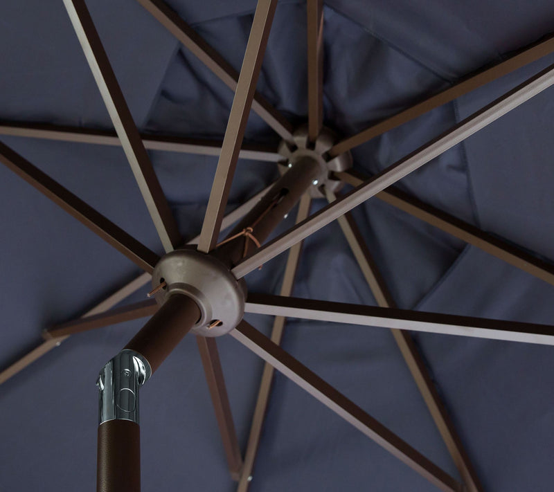 Venice 11' Round Crank Umbrella by Safavieh — View 8