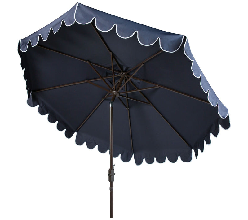 Venice 11' Round Crank Umbrella by Safavieh — View 6