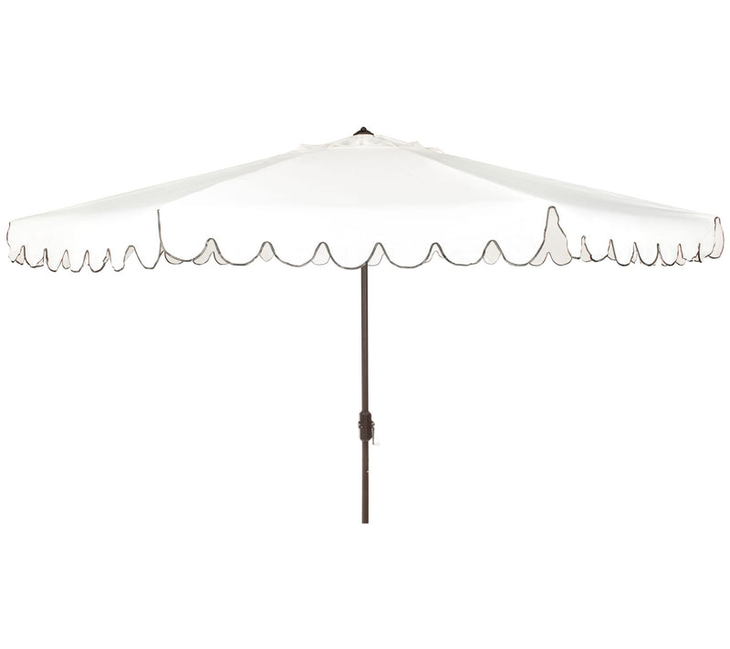Venice 11' Round Crank Umbrella by Safavieh — View 5