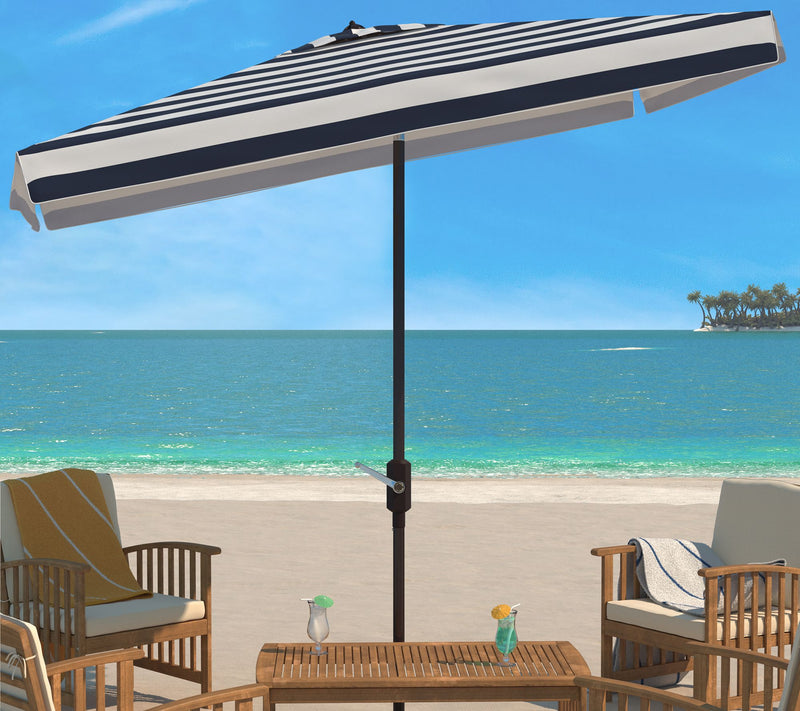 Elsa Fashion Line 6.5' X 10' Rectangle Umbrellaby Safavieh — View 7