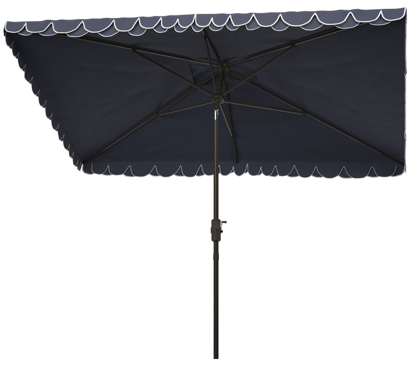 Elegant Valance 6.5' x 10' Rectangle Umbrella by Safavieh — View 8