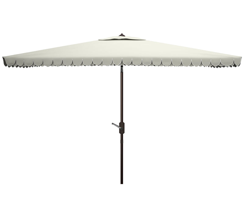 Elegant Valance 6.5' x 10' Rectangle Umbrella by Safavieh — View 3