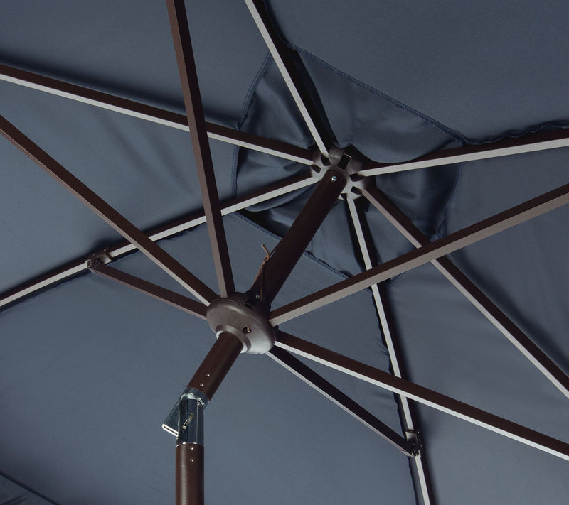 Elegant Valance 6.5' x 10' Rectangle Umbrella by Safavieh — View 10