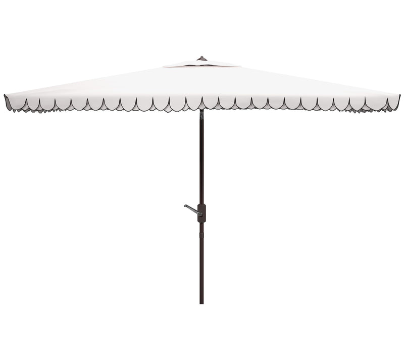 Elegant Valance 6.5' x 10' Rectangle Umbrella by Safavieh — View 7