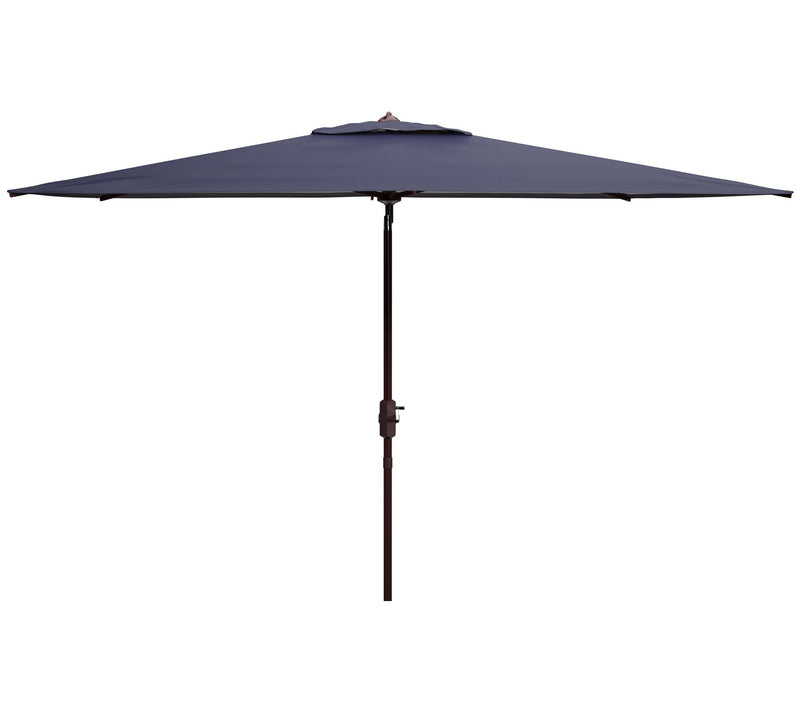 Athens 6.5' x 10' Rectangle Crank Umbrella by Safavieh — Main view