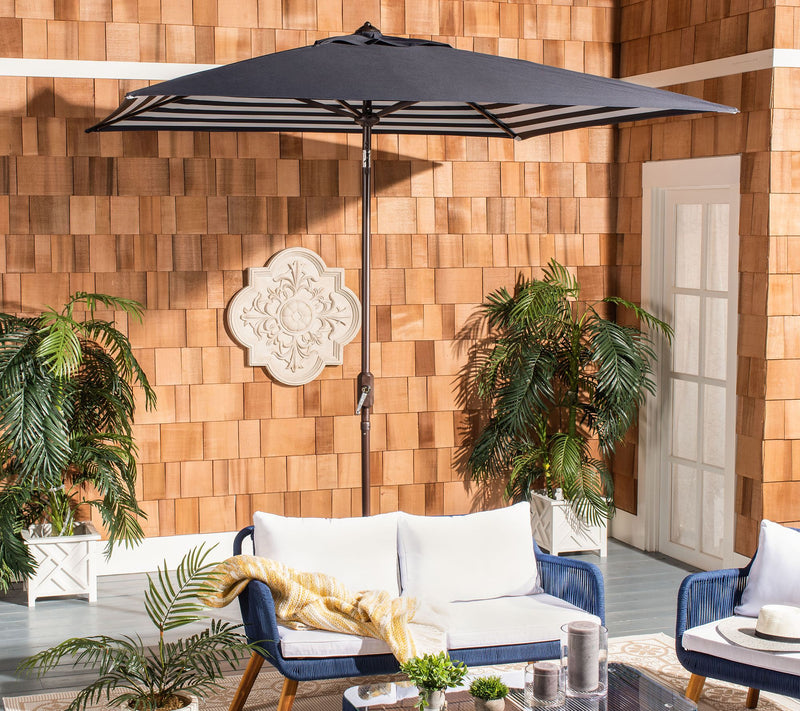Athens 7.5' Square Crank Umbrella by Safavieh — View 3