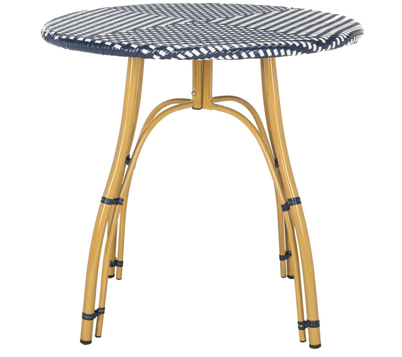 Kylie Rattan Bistro Table by Safavieh — Main view