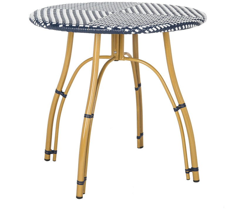 Kylie Rattan Bistro Table by Safavieh — View 3