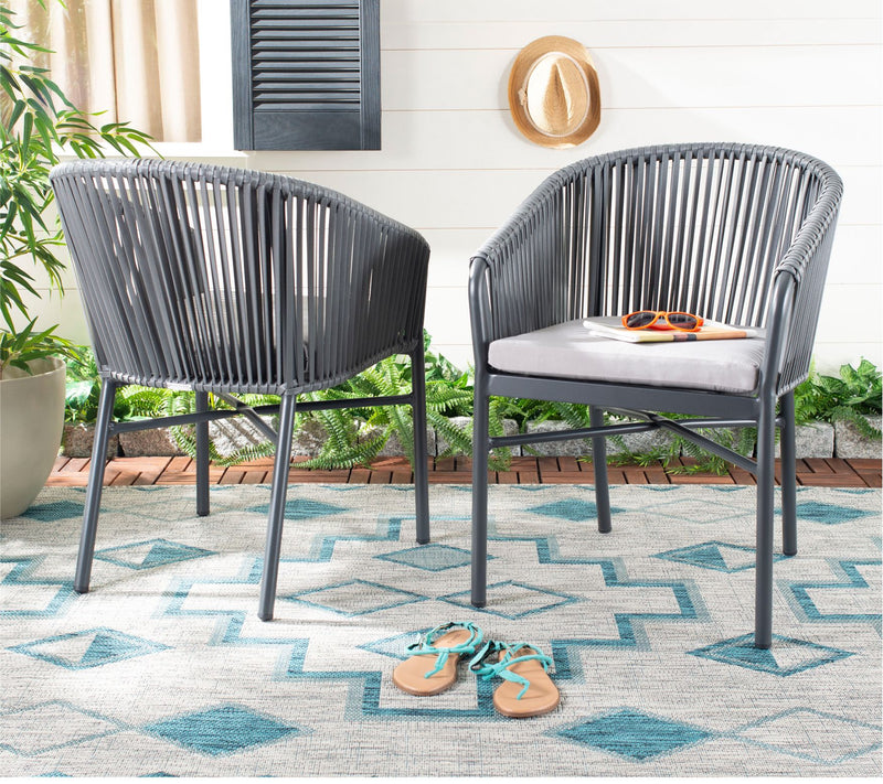 Matteo Stackable Rope Chair by Safavieh — View 2