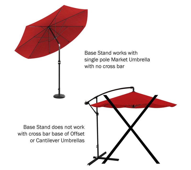 Pure Garden 50-lb Patio Umbrella Base — View 5