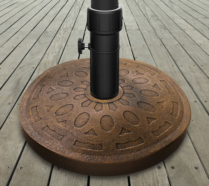 Pure Garden 34-lb Decorative Round Patio Umbrella Base — View 2