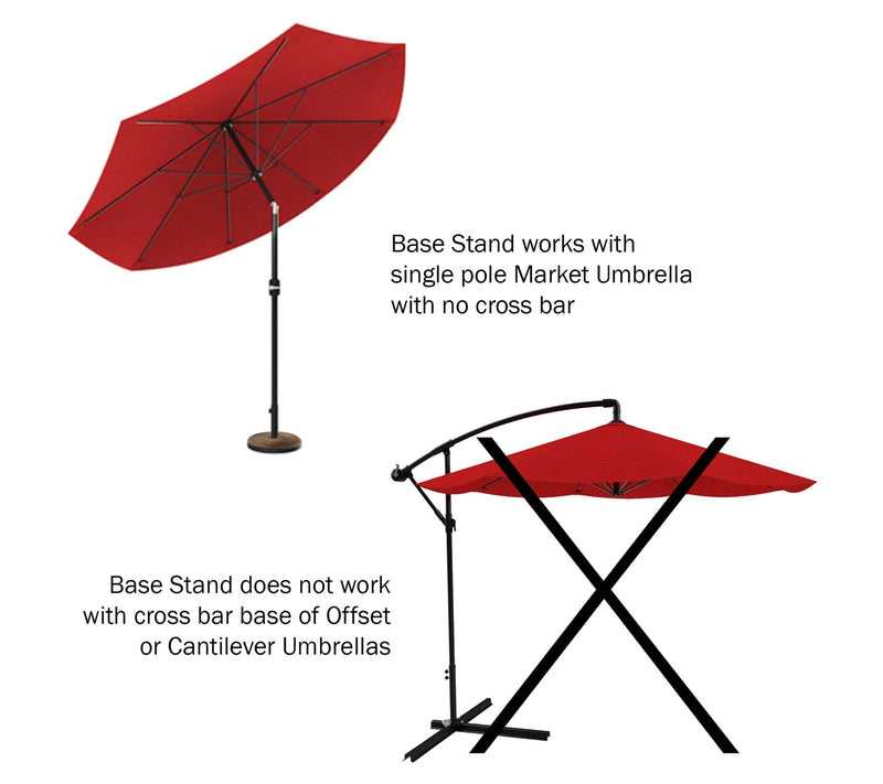 Pure Garden 34-lb Decorative Round Patio Umbrella Base — View 5