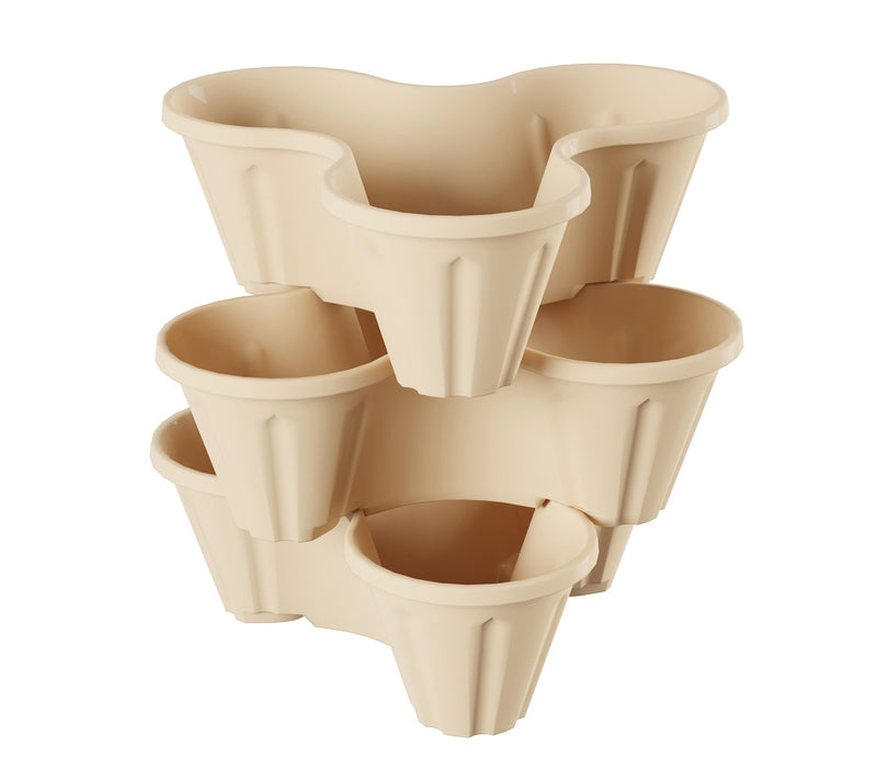 Pure Garden 3 Tier Stacking Planter Tower — View 5