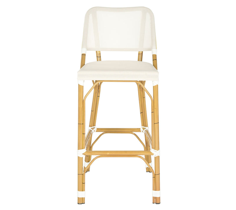 Deltana Indoor-Outdoor Stacking Bar Stool by Safavieh — View 3