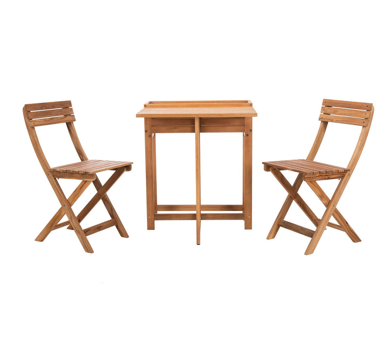 Walten Flower Shelf 3-Piece Bistro Set by Safavieh — Main view