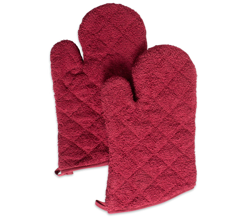 Design Imports Terry Oven Mitt Set of 2 — View 7