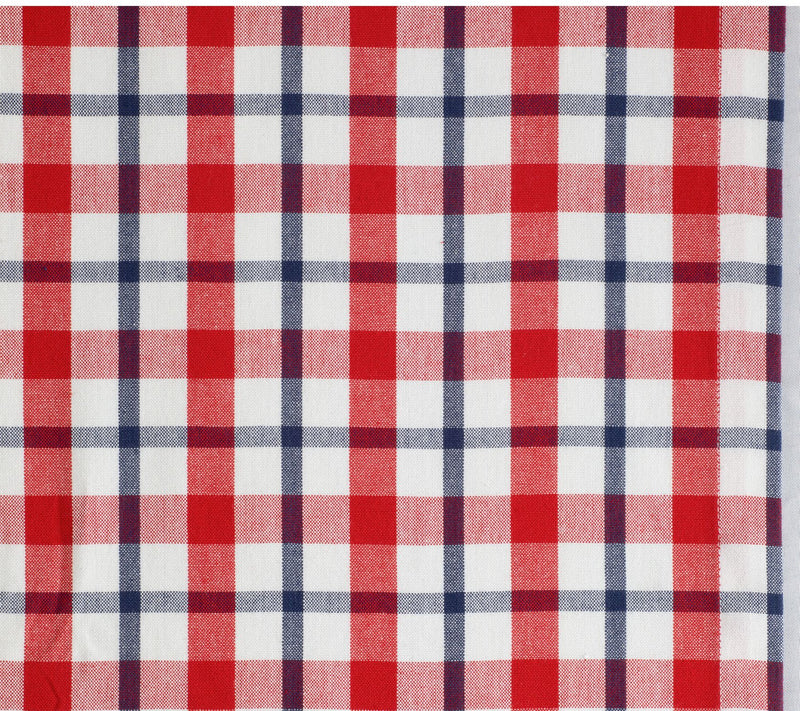 Design Imports American Plaid Tablecloth 52" x52" — View 2