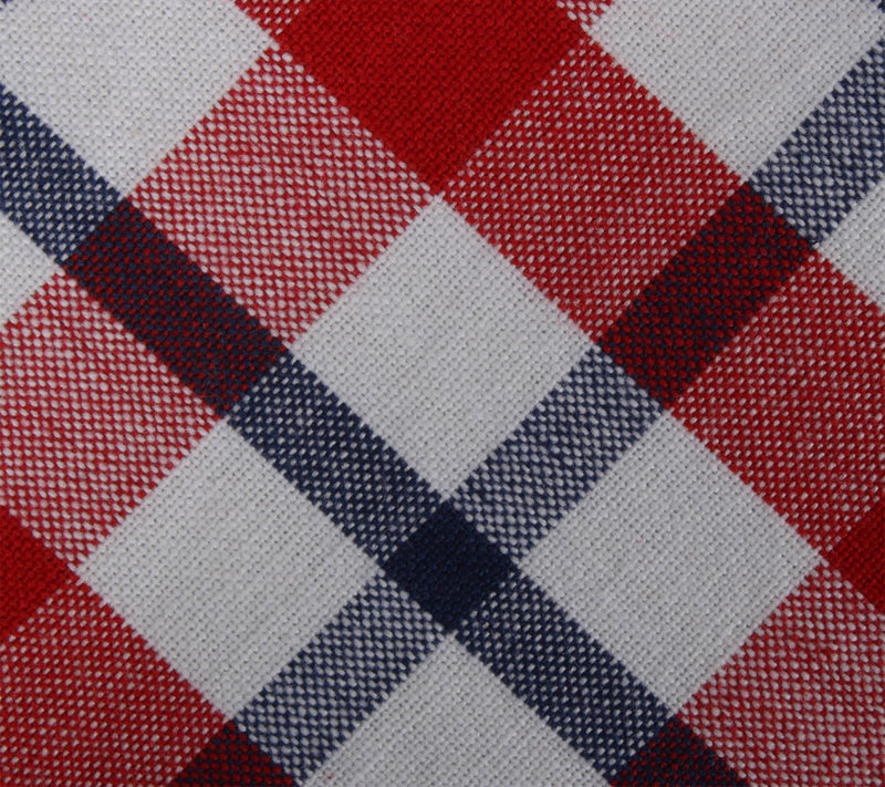 Design Imports American Plaid Tablecloth 70" Round — View 2