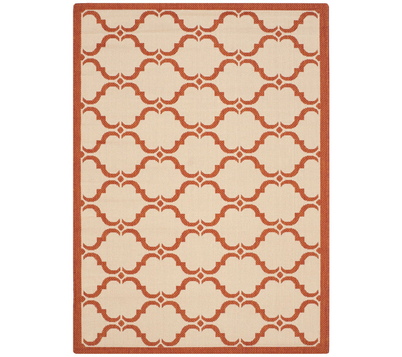 Courtyard Tile Indoor/Outdoor 4' x 5'7" Rug bySafavieh — View 13