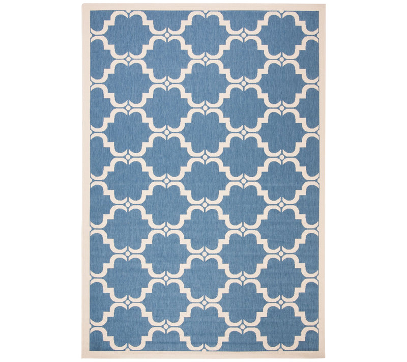 Courtyard Tile Indoor/Outdoor 6'7" x 9'6" Rug by Safavieh — View 11