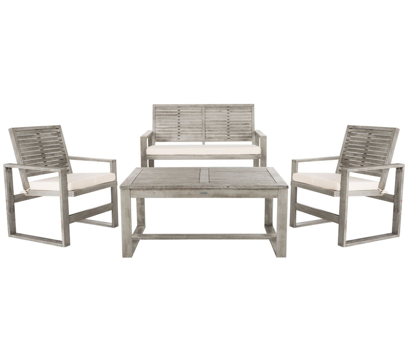 Ozark 4-Piece Outdoor Living Set by Safavieh — View 5